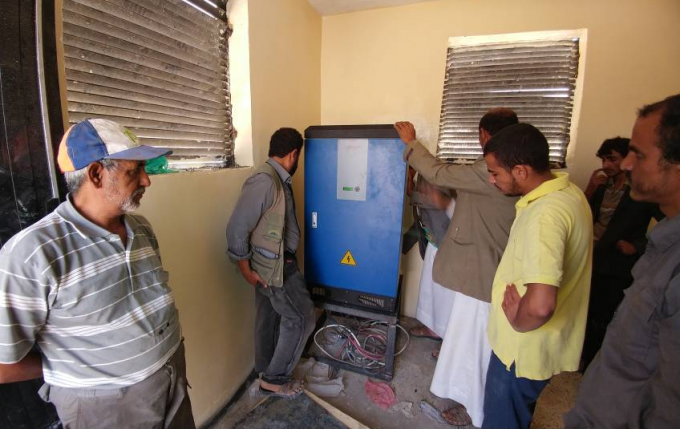 90kw zonnewater Pompende Omschakelaar voor DorpsWatervoorziening in Yemen